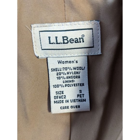 LL Bean Wool Pea Coat - Picture 6 of 6